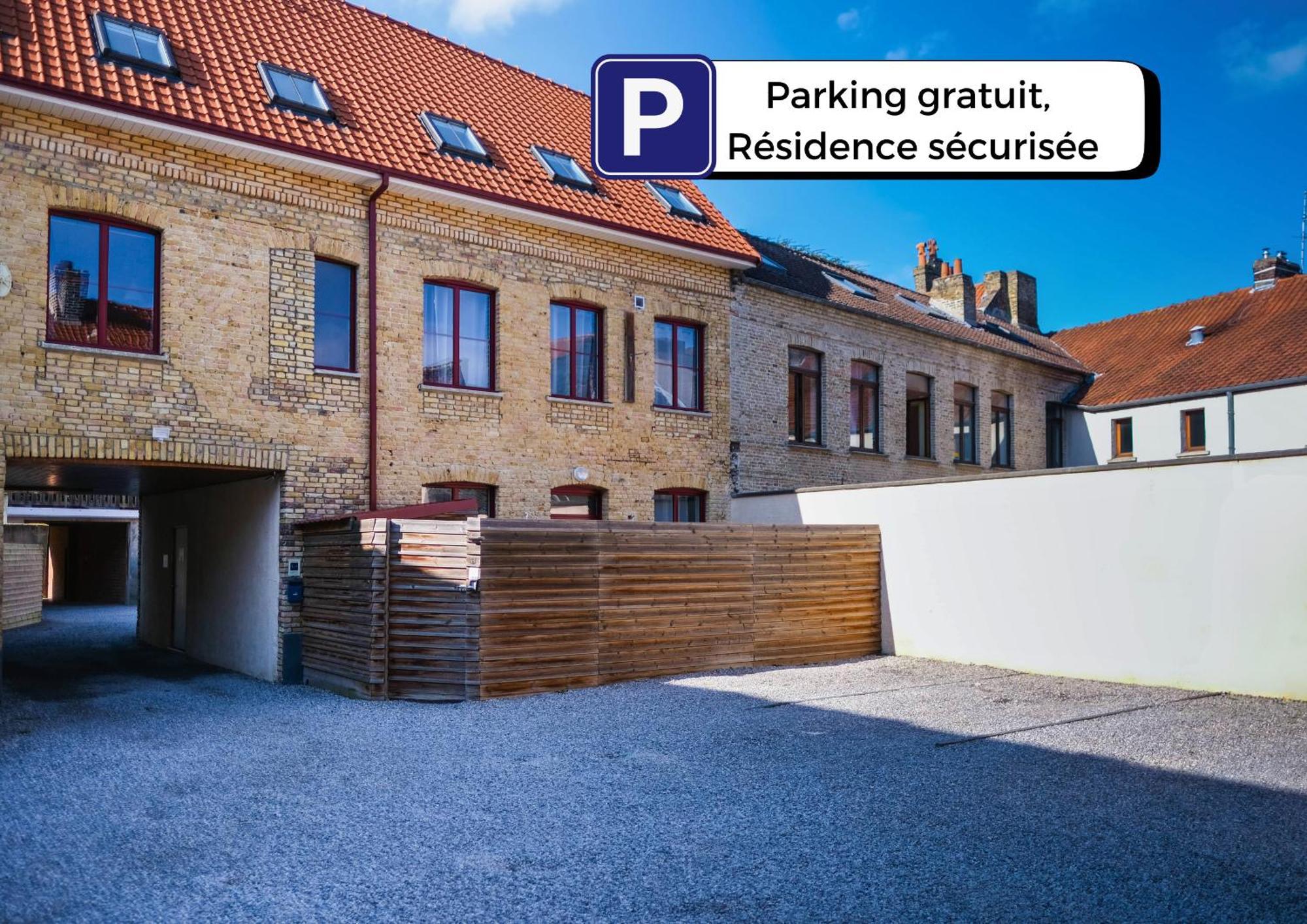 Studio En Plein Centre De Saint-Omer - A 5 Min De La Gare, Parking Gratuit Сент-Омер Екстер'єр фото